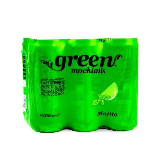 Picture of Green Cola Mocktails Mojito 6 x 330ml(N)