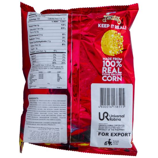 Picture of Granny Goose Tortillos Barbecue Flavored Corn Snacks 100g